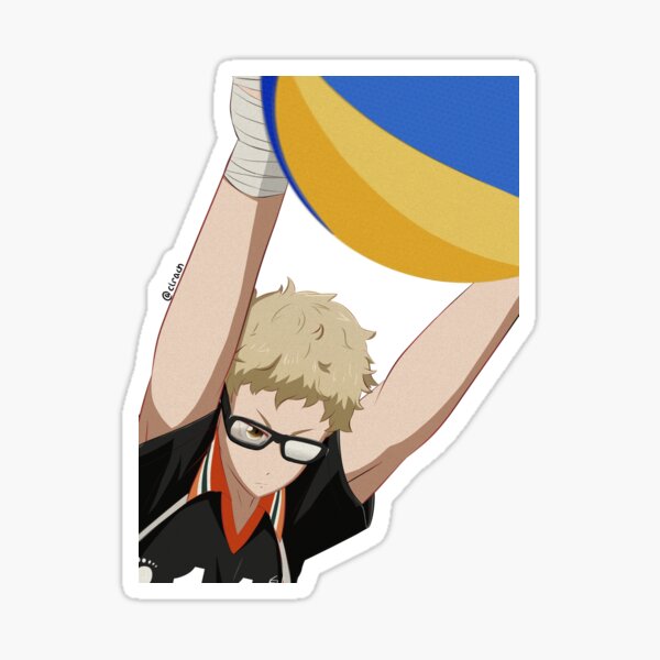 Tsukishima Kei Sticker For Sale By RachL Redbubble