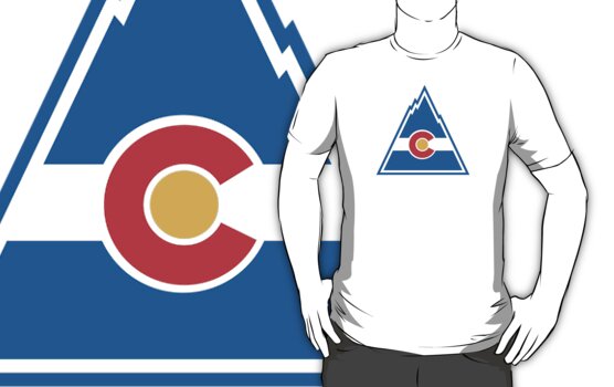 colorado rockies hockey t shirt