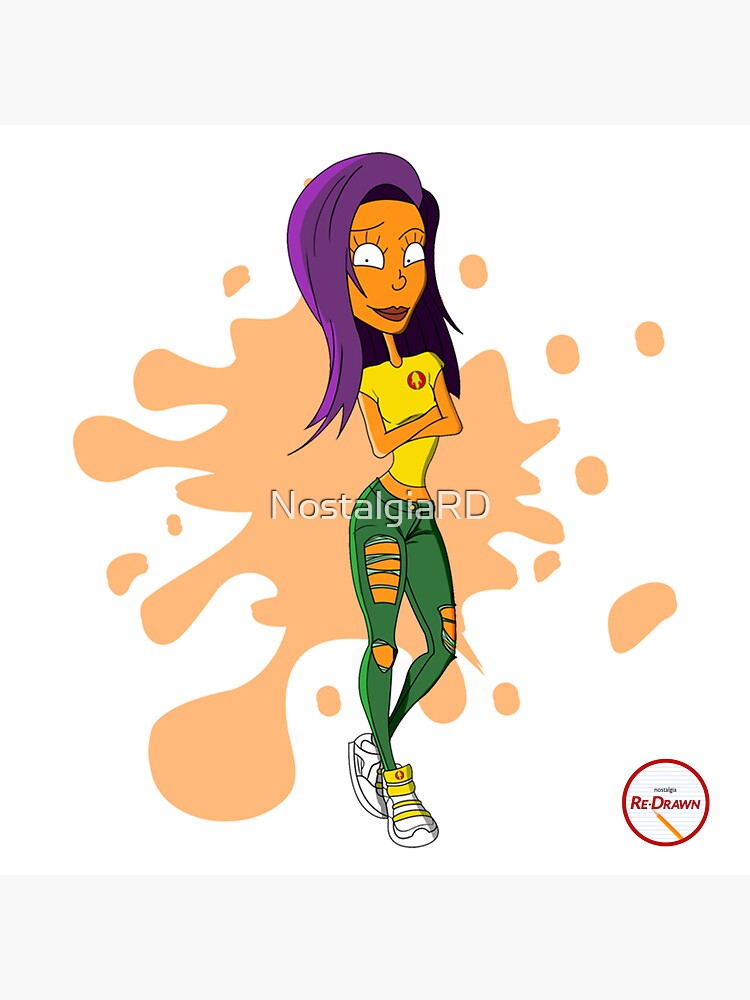 Rocket Power Adult Reggie Rocket Girl Sticker For Sale By