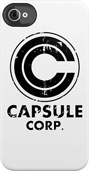 Capsule corp vintage version ( black) by karlangas