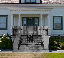 Looking into the Past: 1920s-2010: Lighthouse Assistant Keeper's Quarters by Jim Adams