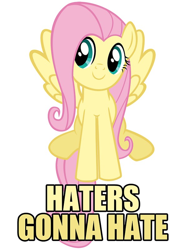 "Haters gonna hate" Stickers by smithy1311 Redbubble