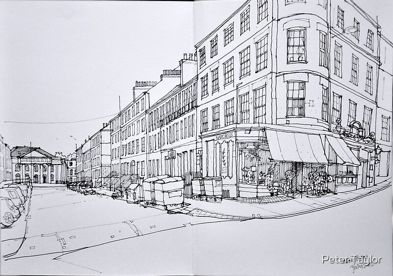 Narcissus flower shop Edinburghquot; Greeting Cards amp; Postcards by Peter