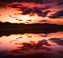 A Foothills Sunset by John De Bord Photography