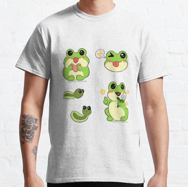 Cute Chibi Frogs T Shirt For Sale By Pina Headache Redbubble