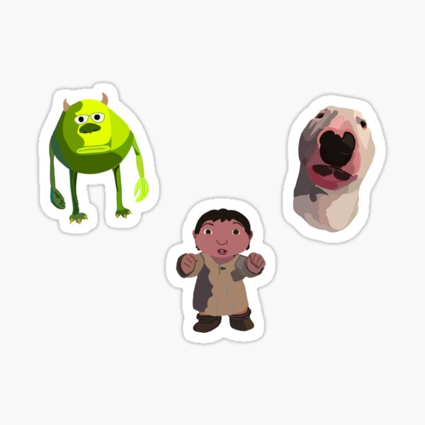 Mike Wazowski Walter Ice Age Baby Meme Pack Sticker For Sale By