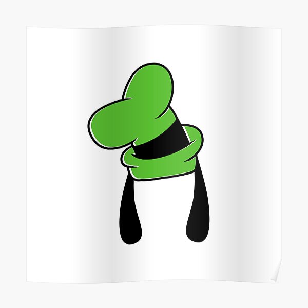 Goofy Hat Poster By Mrpiecrust Redbubble