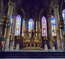 St Maurice Church Lille by Lilian Marshall