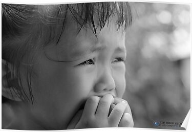 &quot;Innocent Cry&quot; Posters by <b>Jerry Dorado</b> Alcantara | Redbubble - poster,375x360,ffffff.u5