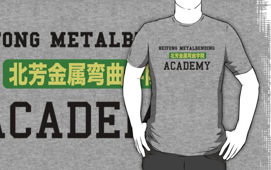 beifong metalbending academy shirt