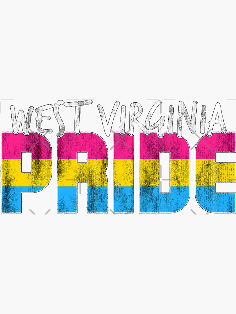 Pansexual West Virginia Gay Pride Flag Lgbtq Lesbian Rainbow Lgbt