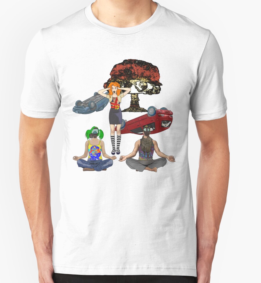 "the importance of being zen" TShirts & Hoodies by IanByfordArt