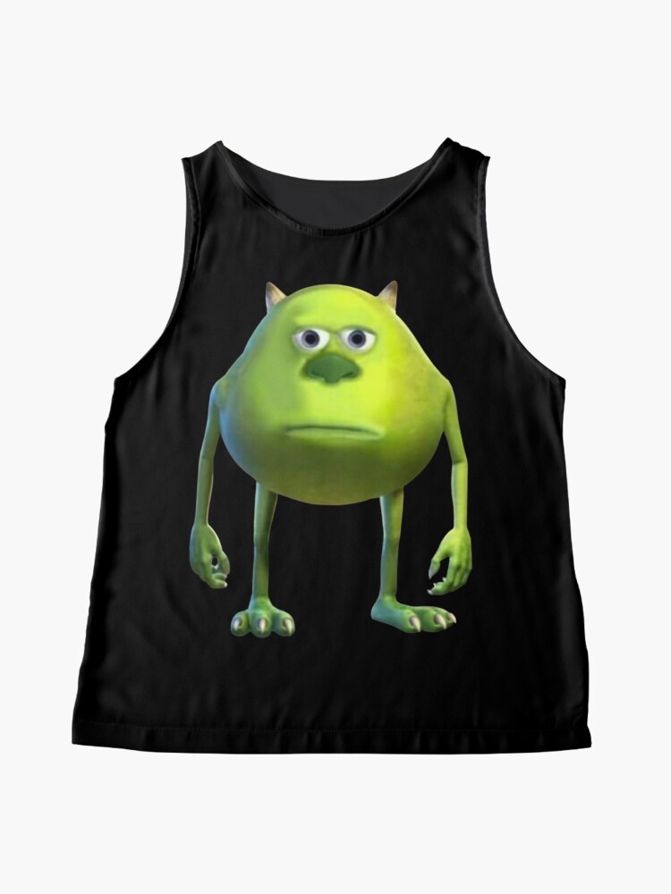 Mike Wazowski Sulivan Face Meme Sleeveless Top For Sale By Goath