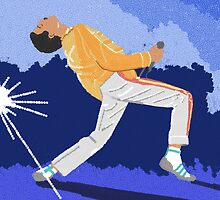 Freddie Mercury On Heat by adpalm