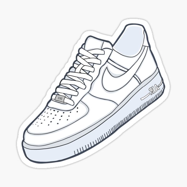 Nike Af Stickers Redbubble