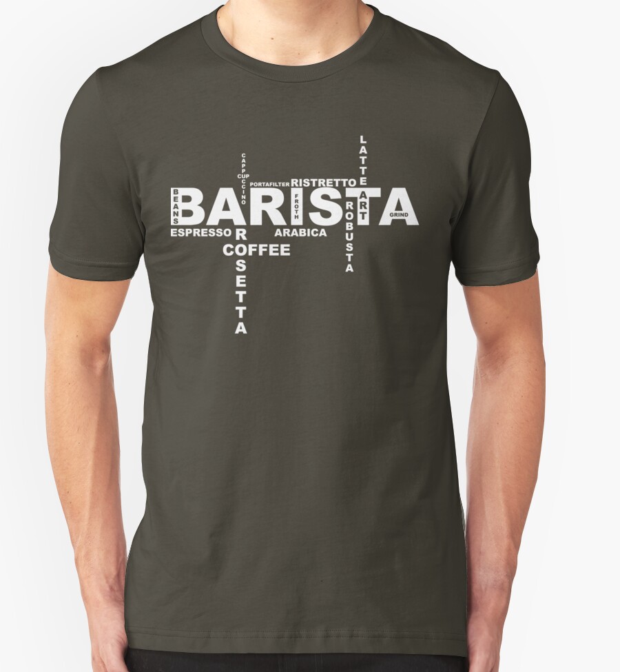 barista antifascista shirt