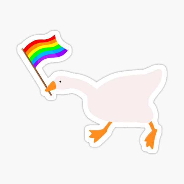 Gay Goose Stickers Redbubble