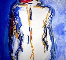 Blue Nude by Belinda "BillyLee" NYE (Printmaker)