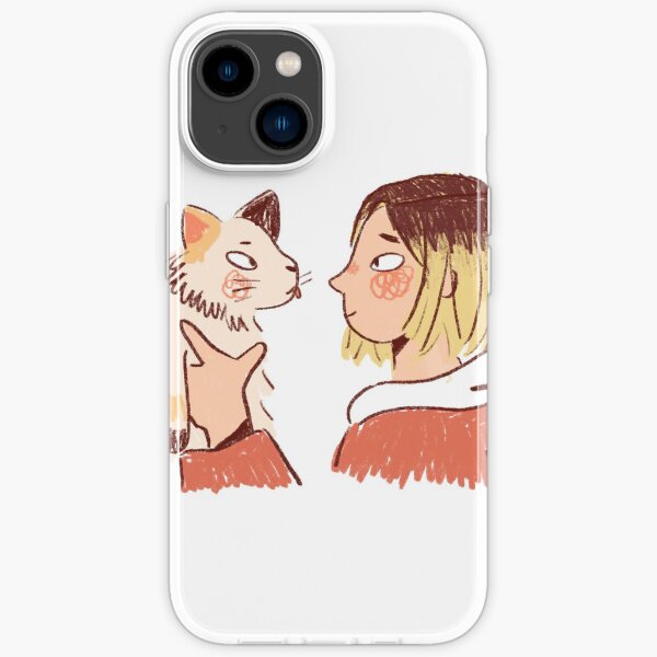 Kenma With Cat Iphone Case For Sale By Allciie Redbubble