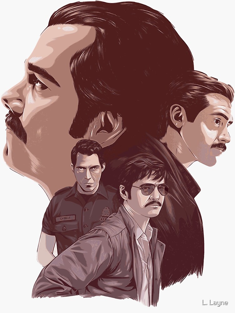 Narcos Pablo Escobar TV Show Artwork Sticker For Sale By