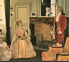 Château de Vêves - wax lay figures by Gilberte