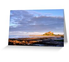 Bamburgh Castle - Northumberland Greeting Card