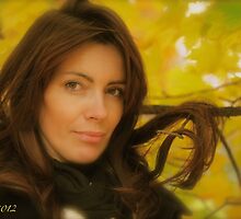 Yellow painting by autumn - Do you remember Yellow River ! by © Andrzej Goszcz,M.D. Ph.D