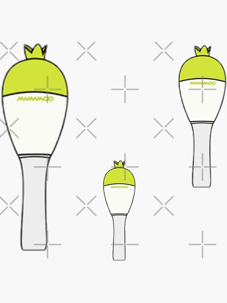 Mamamoo Lightstick Stickers Sticker By Wishblue Redbubble