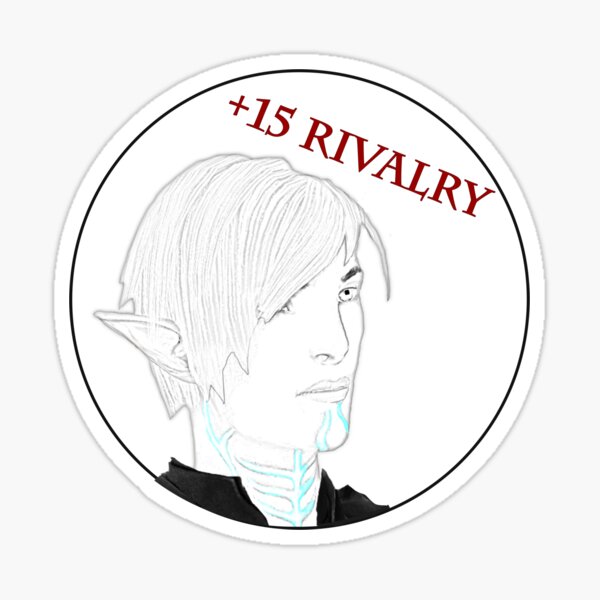 Fenris Friend Or Foe Sticker For Sale By Babejpg Redbubble