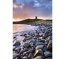 Dunstanburgh Castle Dawn Photographic Print