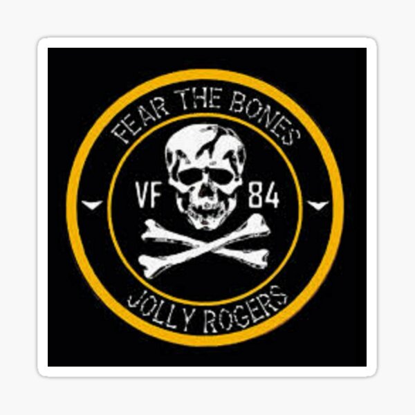 Usaf Tomcat Vf Jolly Roger Patch Sticker New Sticker For Sale By