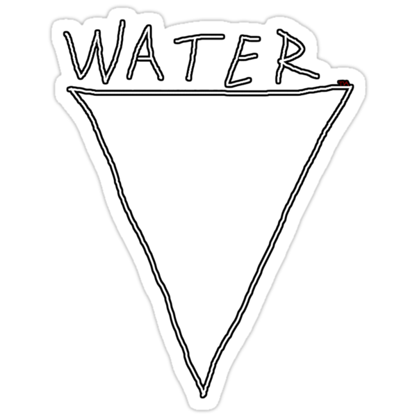 alchemical symbol for water