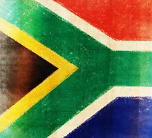 South Africa flag by naphotos