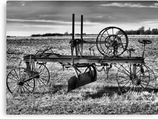 “Horse Drawn Road Grader” Canvas Prints by Scott Hendricks | Redbubble