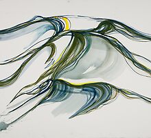 Rolling, "Deep Calls to Deep" Ocean series by Danielle David Grinnen
