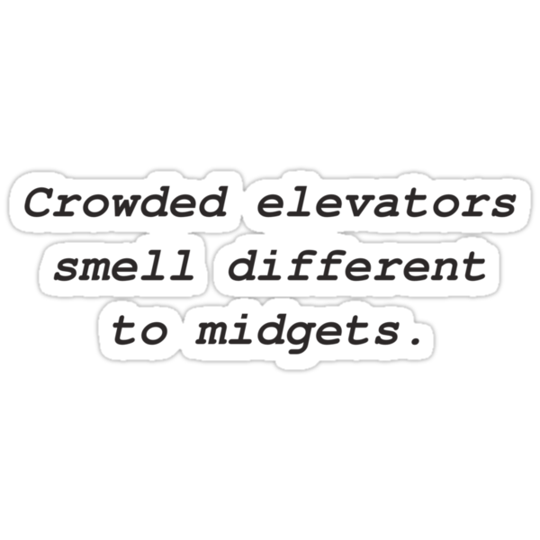 Midget on an elevator riddle xxx video