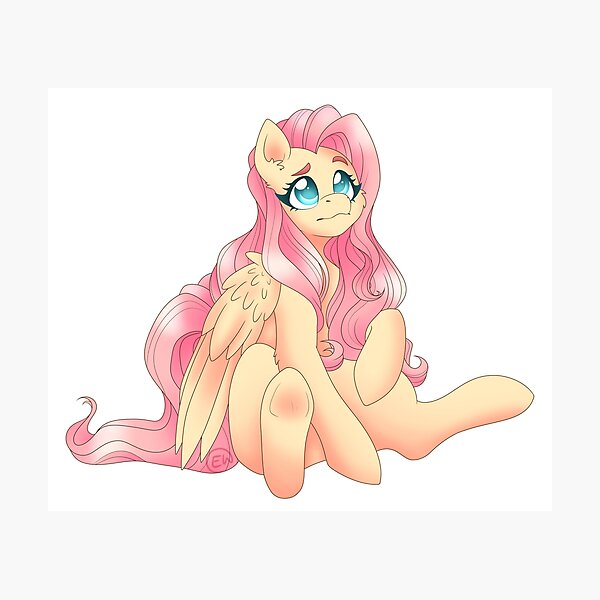 Mlp Fluttershy Photographic Print For Sale By Erkyhero Redbubble