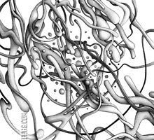 Gloopy Swoosh - Pencil Art with YouTube Time-Lapse by jeffjag