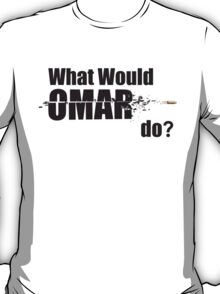 omar the wire t shirt