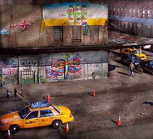 City - New York - Greenwich Village - Life's color by Mike Savad