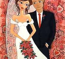 I Take You by Lisa Frances Judd~QuirkyHappyArt