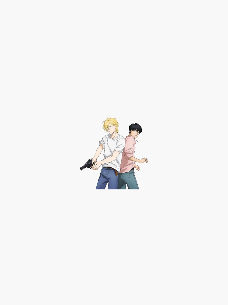 Ash And Eiji From Banana Fish Sticker For Sale By Vika123lol Redbubble