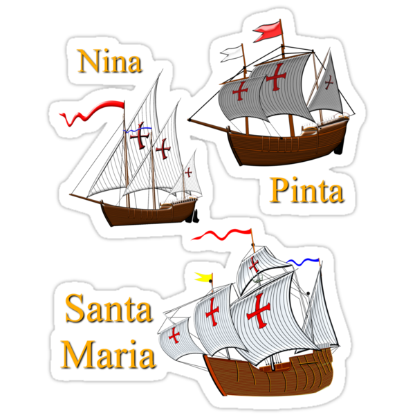 nina pinta and santa maria