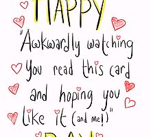 Valentine's day is awkward. by twisteddoodles