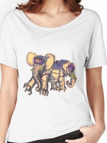 ancient psychic tandem war elephant shirt