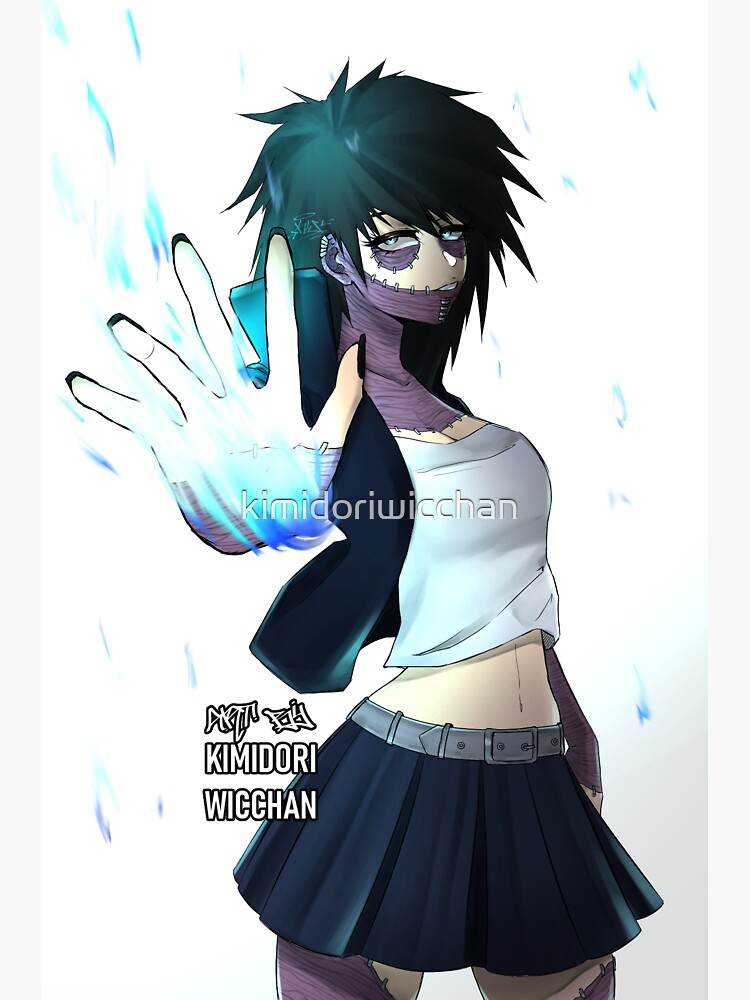 Fem Dabi My Hero Academia Sticker For Sale By Kimidoriwicchan