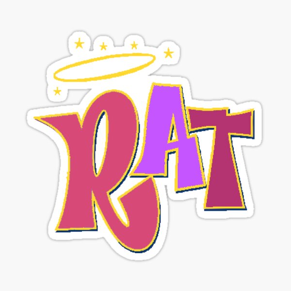 Rat Bratz Doll Logo Sticker Sticker For Sale By Jiyi H Redbubble