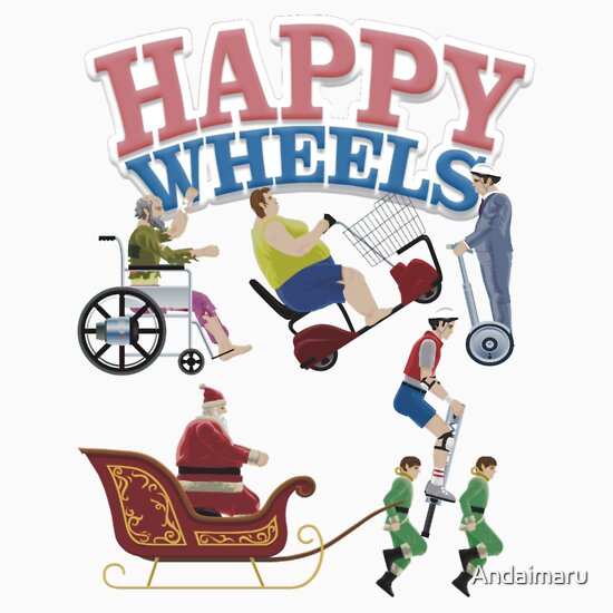 Happy Wheels design by Andaimaru