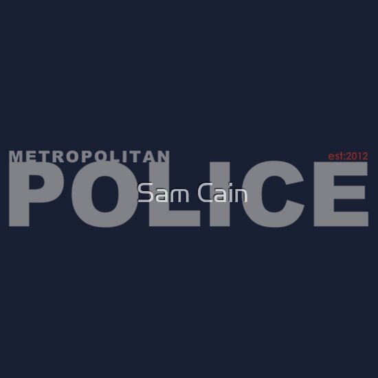 metropolitan police t shirt