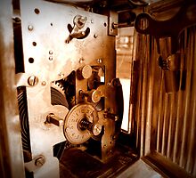 Inner Workings...1848 UNGHANS Carriage Clock...Still Works by trueblvr